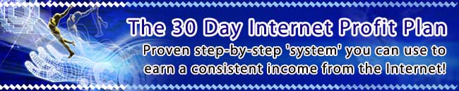 Bob Bastian's The 30 Day Internet Profit Plan